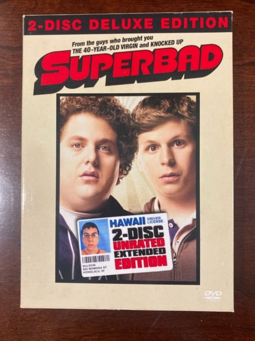 Superbad Widescreen DVD 2-Disc Deluxe Edition with 64-Page Book